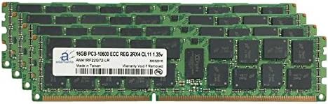 שדרוג זיכרון שרת של Adamanta 64GB עבור Dell PowerEdge R910 DDR3 1333MHz PC3-10600 ECC רשום 2RX4 CL9 1.35V