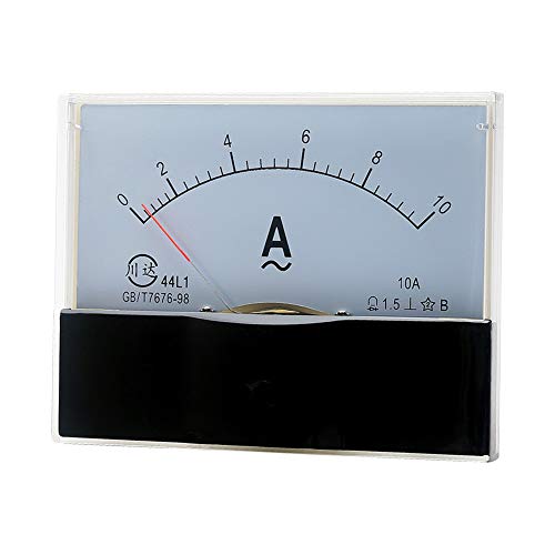 פילקט AC 0-10A לוח זרם אנלוגי לוח 44L1 AMP מד מד מד מד 1.5 דיוק לבוחן מדידת מעגלים אוטומטיים
