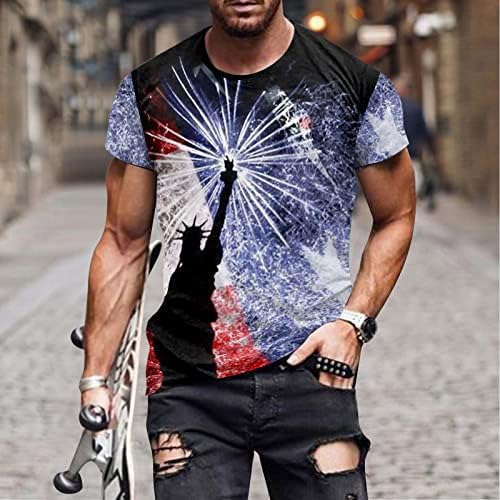 מיאשוי חום העברת נייר עבור חולצות קצר יום מזדמן דיגיטלי צוואר אופנה חולצה גברים של עגול הדפסת גברים ריצה