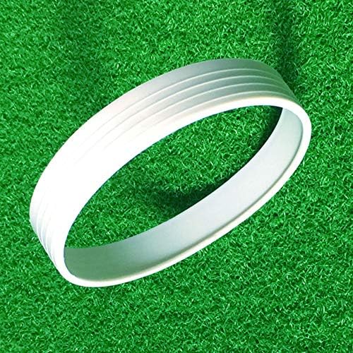גולף חור כוס טבעת עבור לשים ירוק סטנדרטי עמ פלסטיק אימון כדור שקע אבזר גולף חיצוני בפועל, לבן
