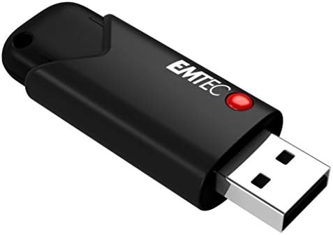 EMTEC לחץ על Secure B120 USB 3.2 כונן פלאש 32 GB - תוכנת הצפנה AES 256 - קרא מהירות 100 מגהבייט/שניות